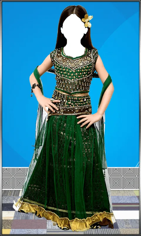 Girls Ghagra Choli Suit | Indus Appstore | Screenshot