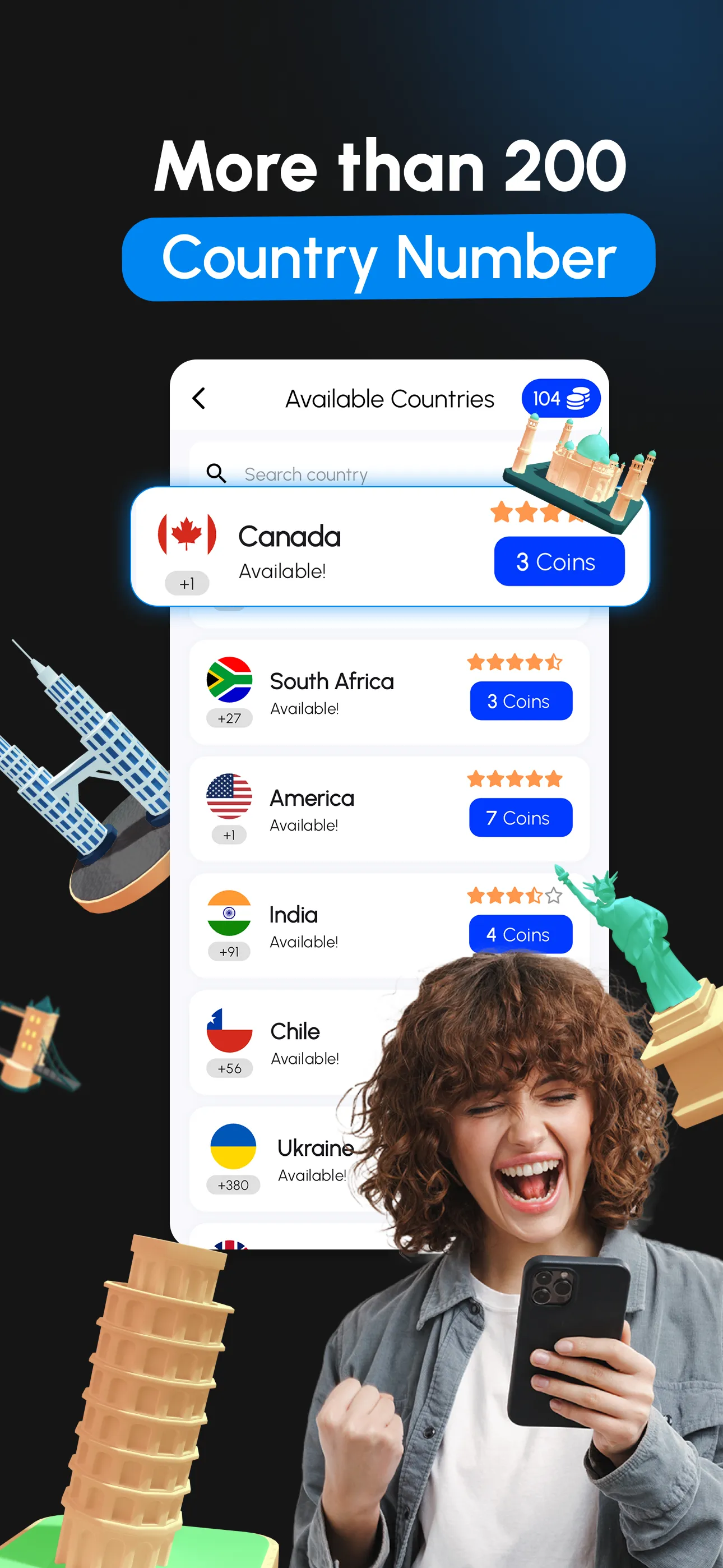 GetCode - Virtual Number SMS | Indus Appstore | Screenshot