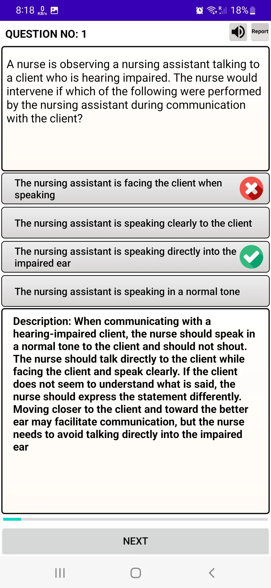 NCLEX-RN Prep Quiz | Indus Appstore | Screenshot