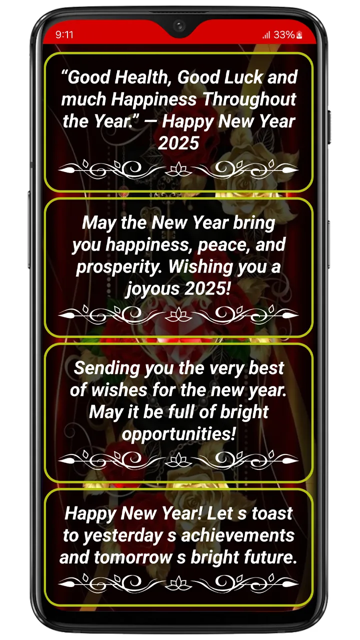 Happy New Year Shayari  2025 | Indus Appstore | Screenshot