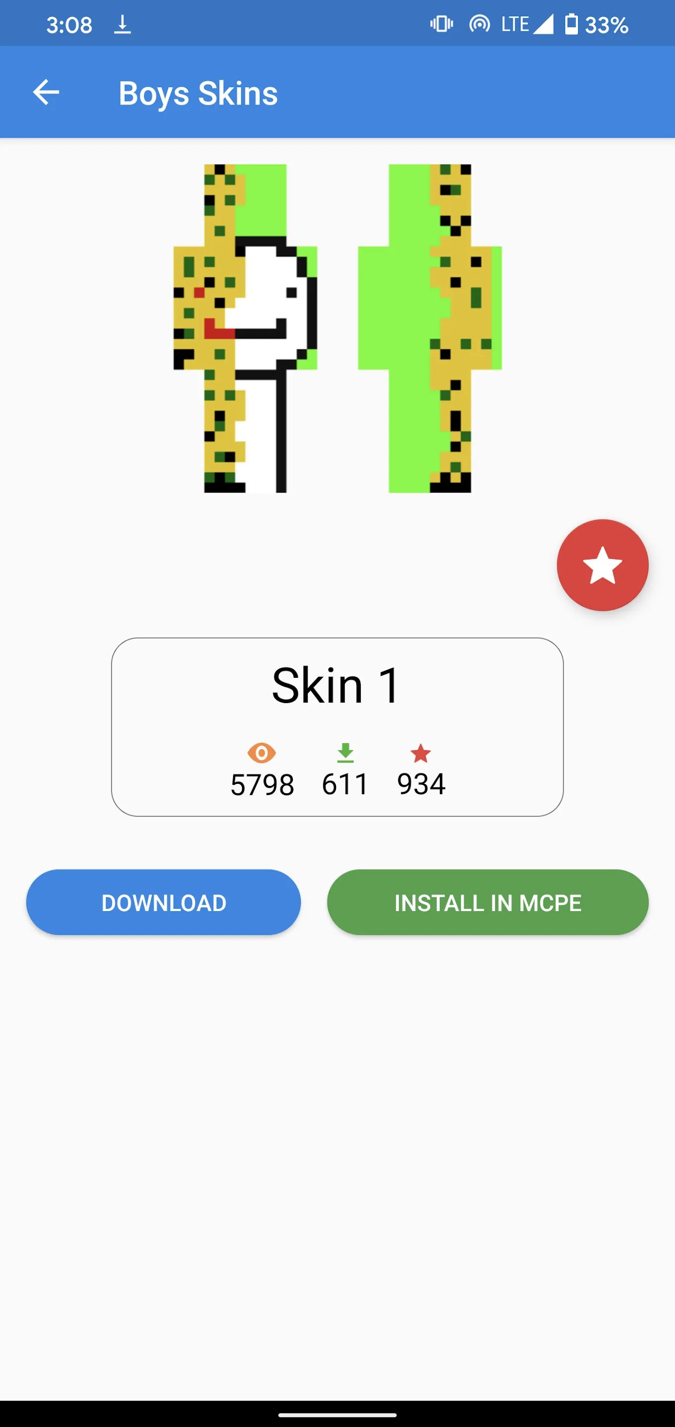 Boys Skins | Indus Appstore | Screenshot