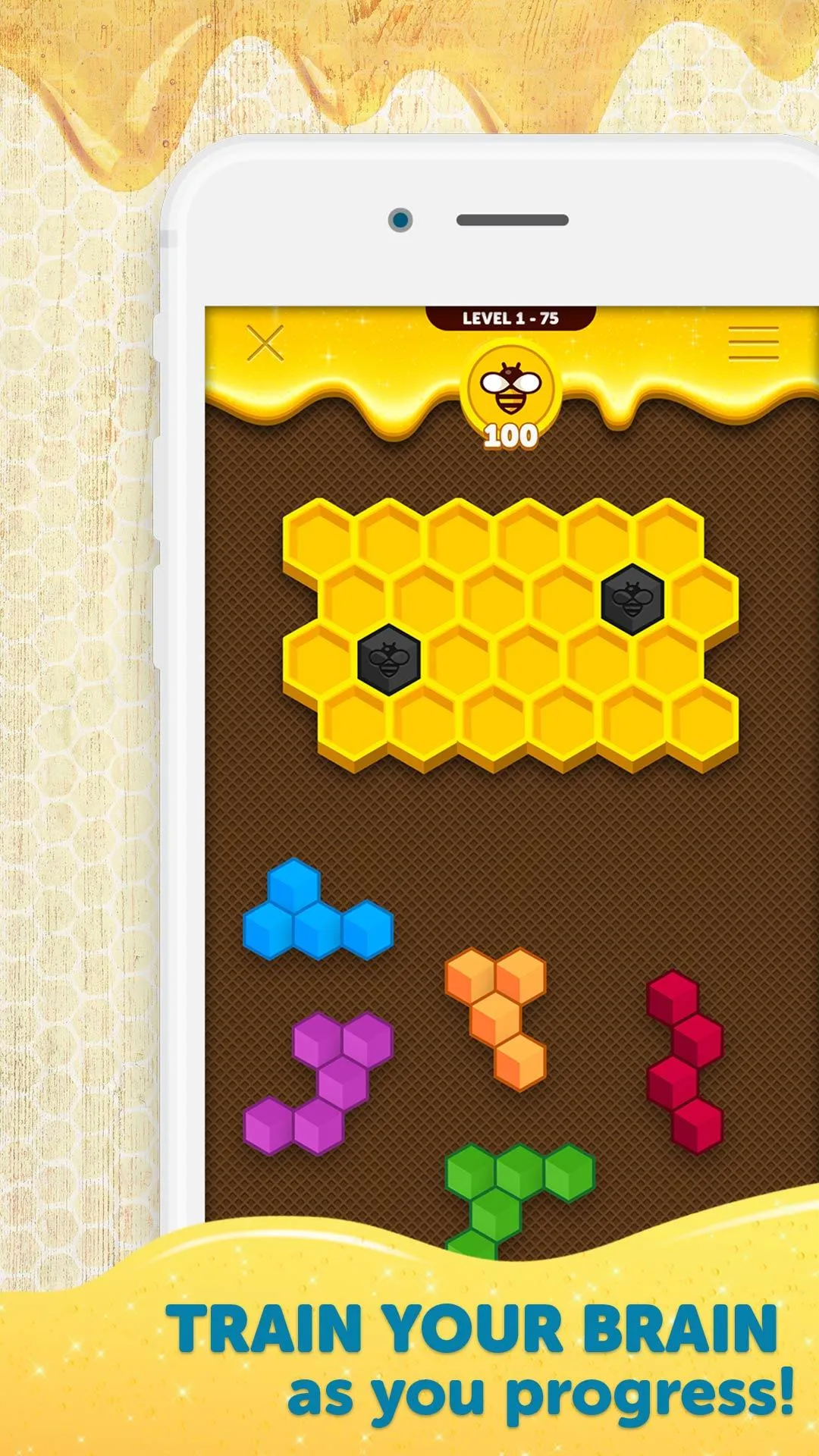 Hexa Buzzle | Indus Appstore | Screenshot