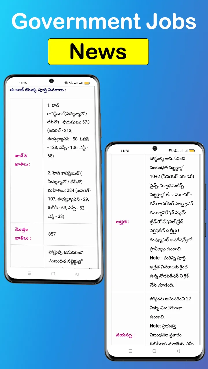 All Government Jobs In Telugu | Indus Appstore | Screenshot