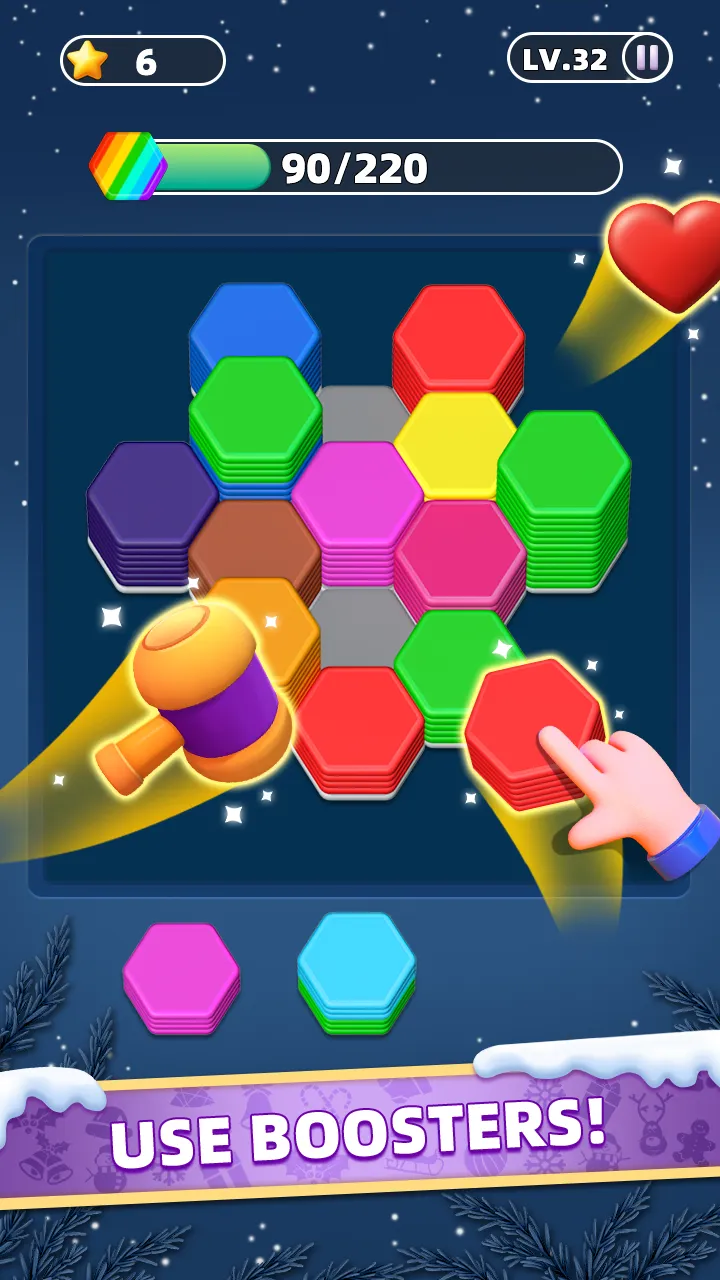 Hexa Master 3D - Color Sort | Indus Appstore | Screenshot