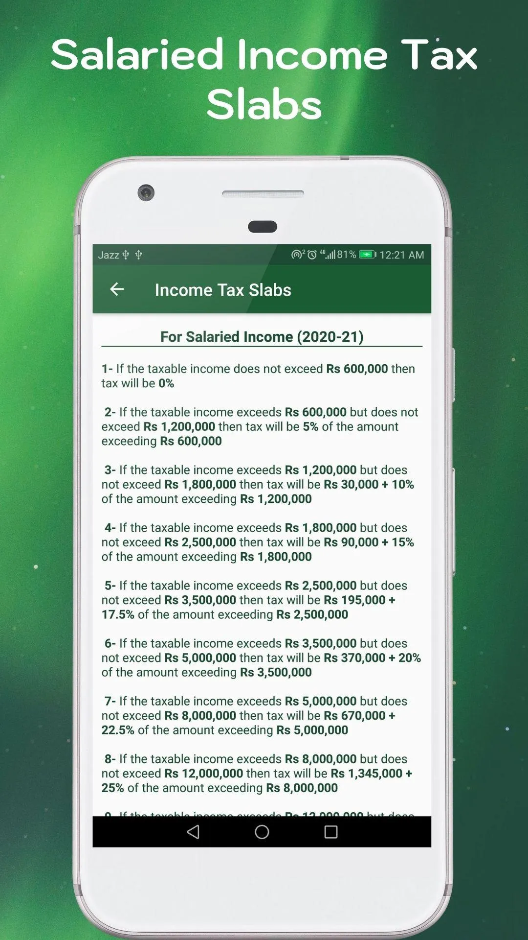 Income Tax Calculator 2024-25 | Indus Appstore | Screenshot