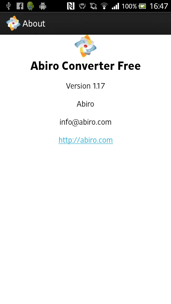 Abiro Converter Lite | Indus Appstore | Screenshot