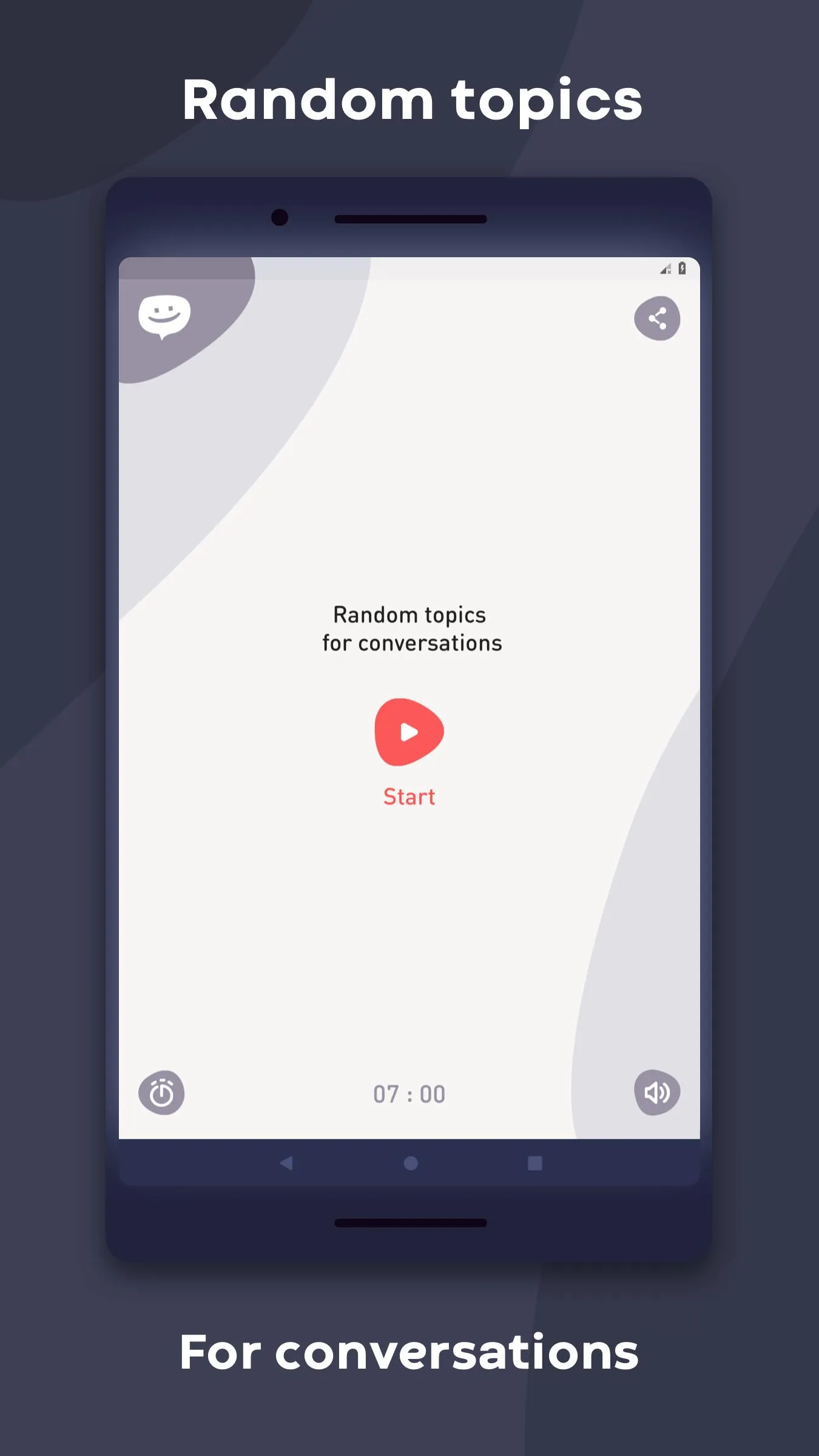 Random Topics for Conversation | Indus Appstore | Screenshot