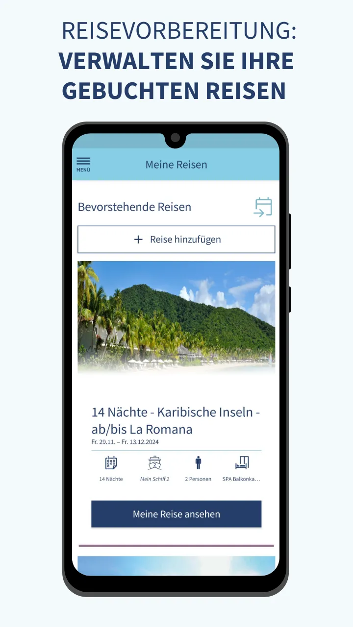 Mein Schiff Kreuzfahrten | Indus Appstore | Screenshot