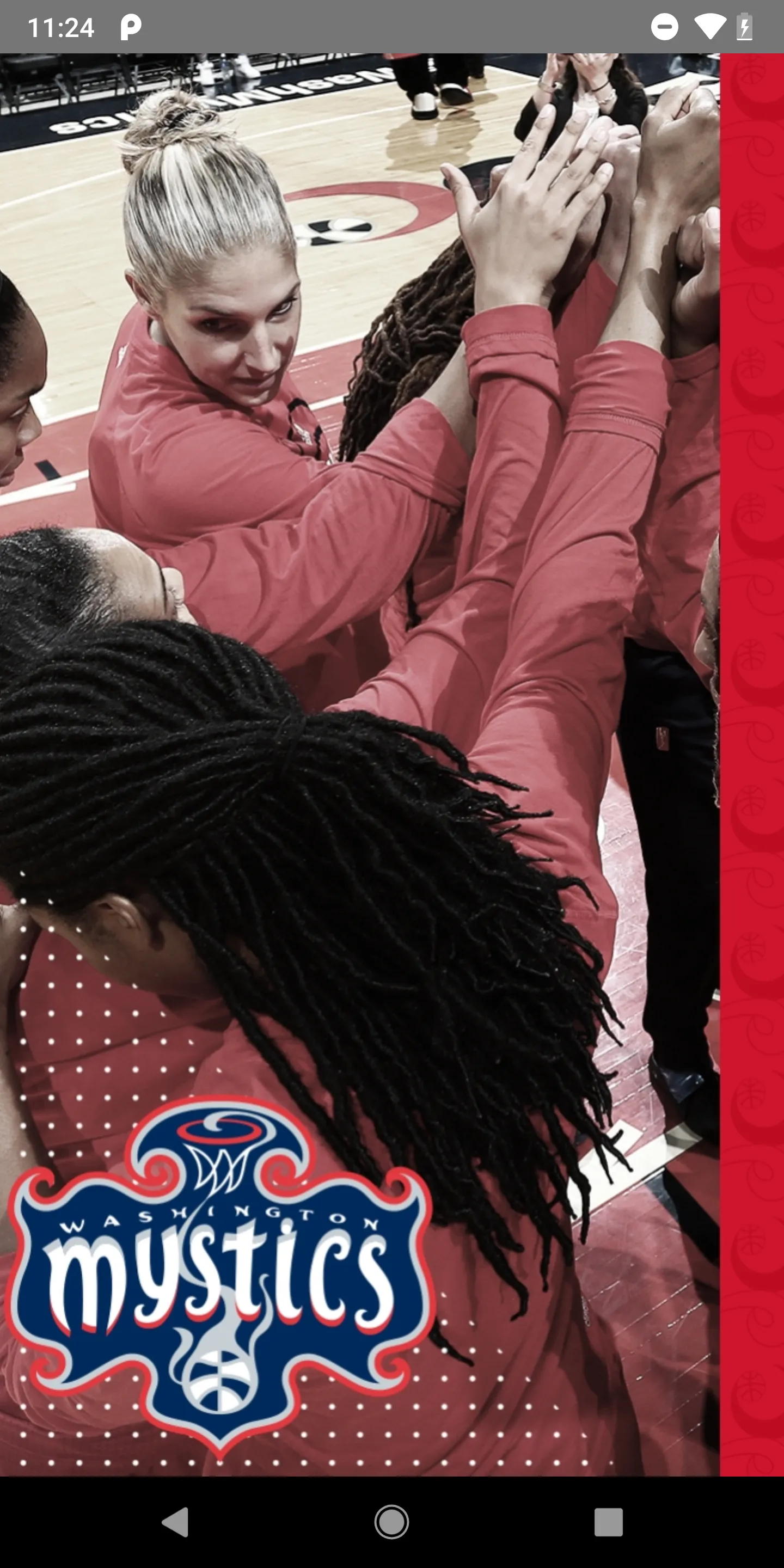 Washington Mystics Mobile | Indus Appstore | Screenshot