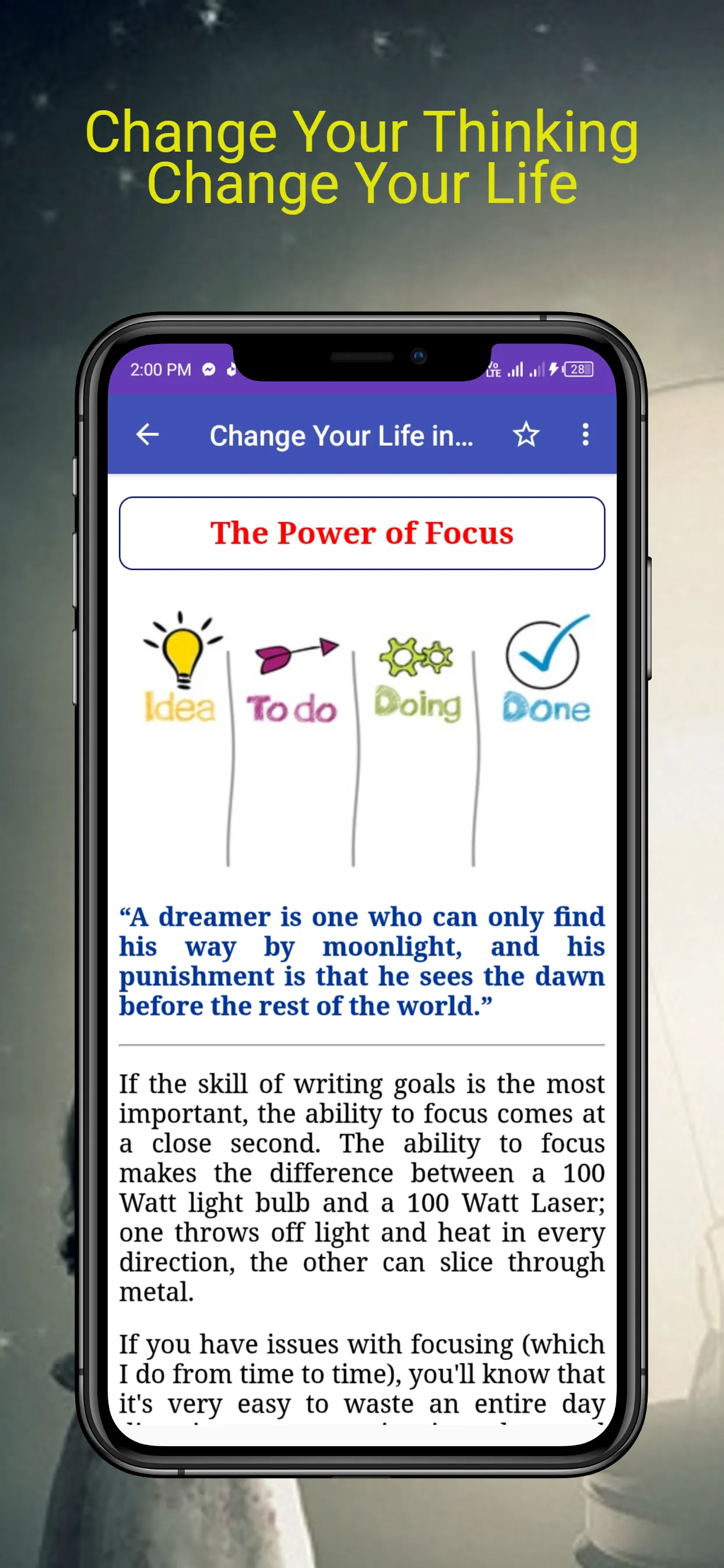 Change Your Life in a Week | Indus Appstore | Screenshot