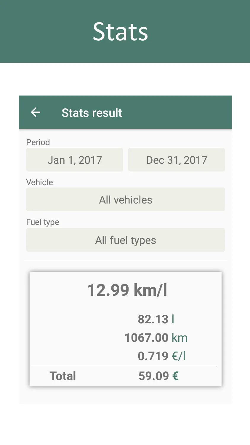 Fuel Consumptions | Indus Appstore | Screenshot