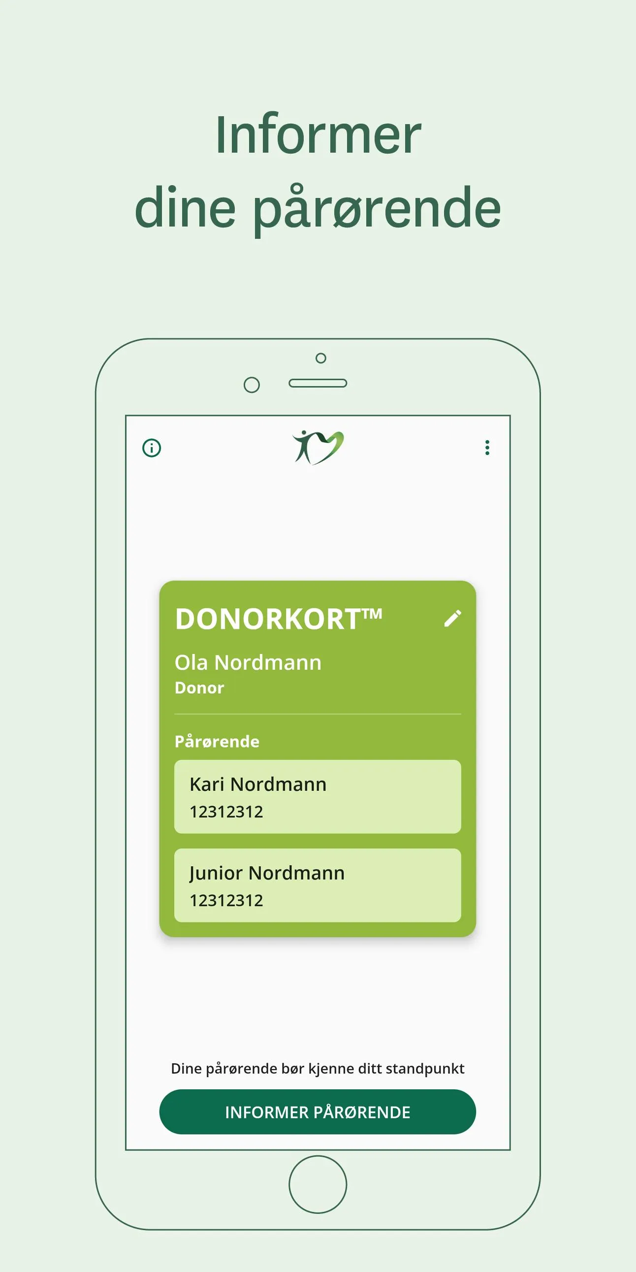 Donorkort | Indus Appstore | Screenshot