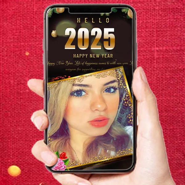 New Year 2025 Photo Frame | Indus Appstore | Screenshot