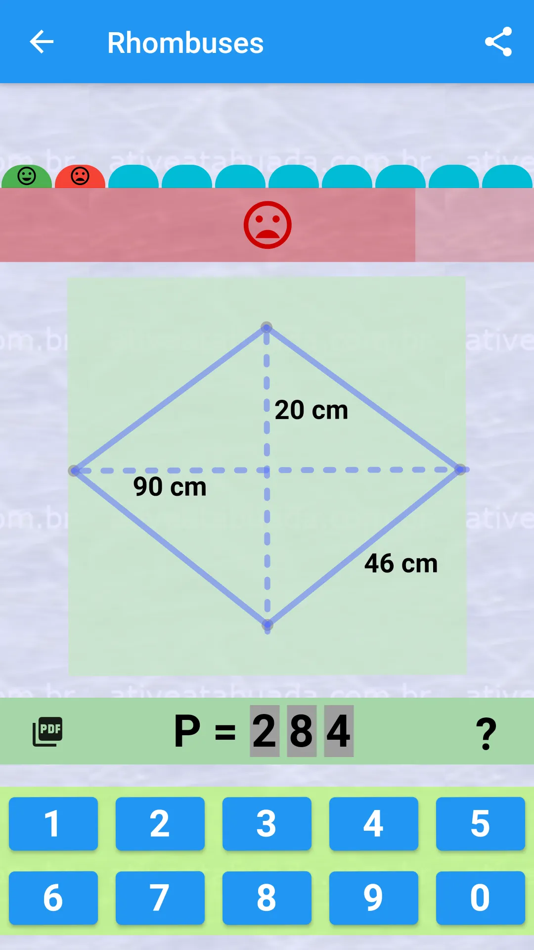 Perimeter and Area | Indus Appstore | Screenshot