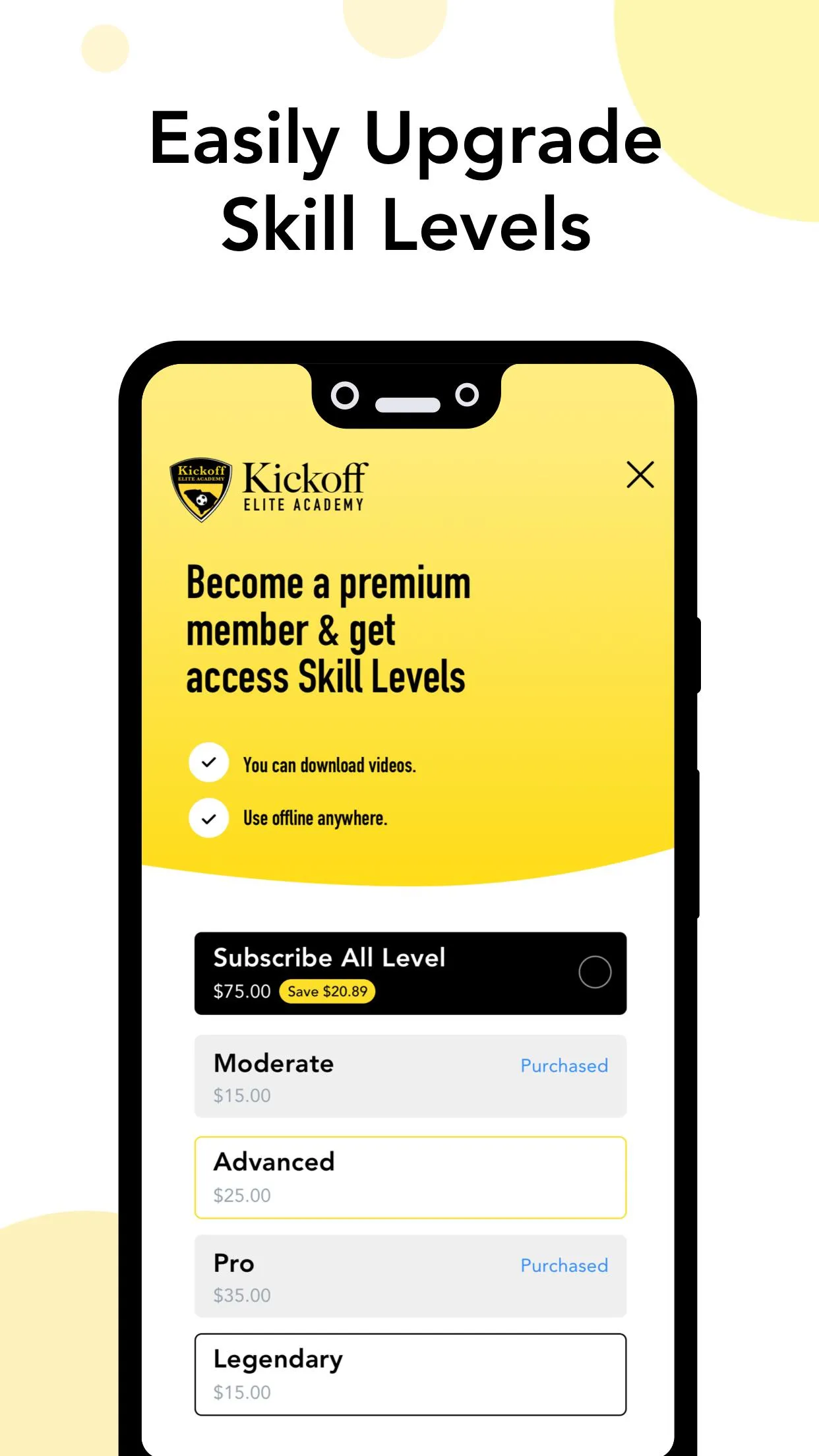 Kickoff Elite Academy | Indus Appstore | Screenshot