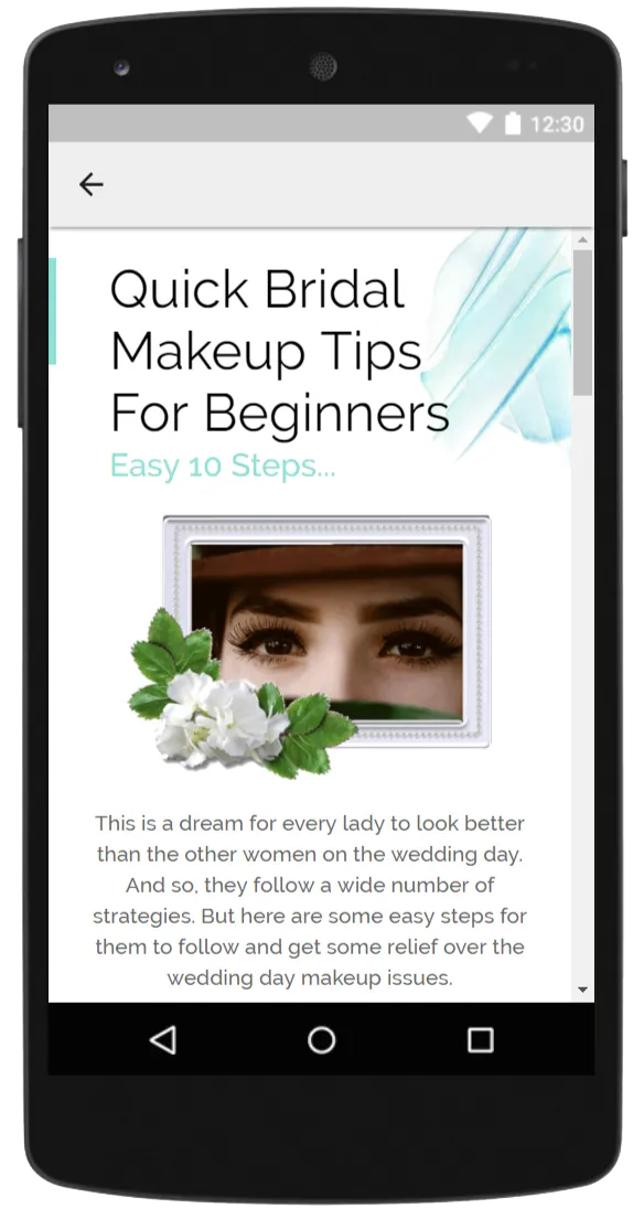 Easy Makeup Tutorial & Videos | Indus Appstore | Screenshot