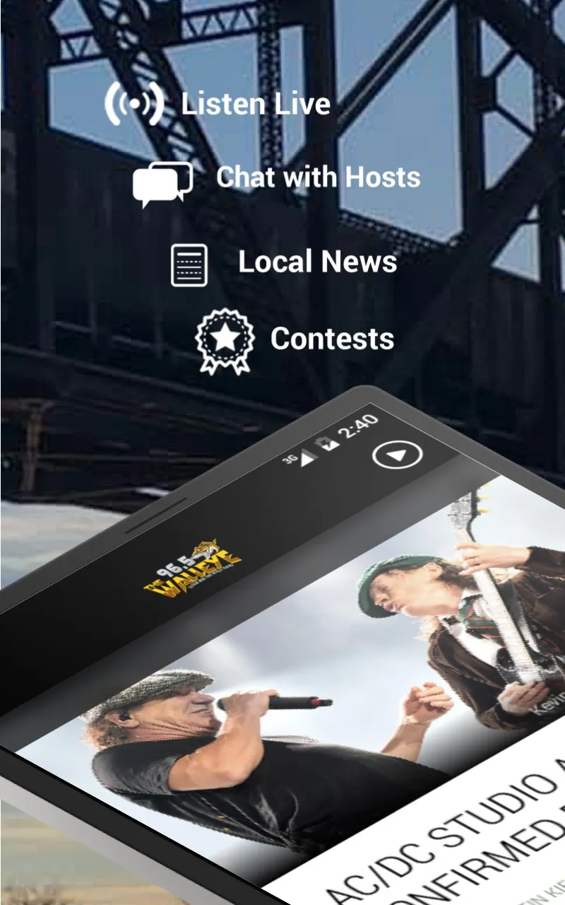 96.5 The Walleye  (KBYZ) | Indus Appstore | Screenshot