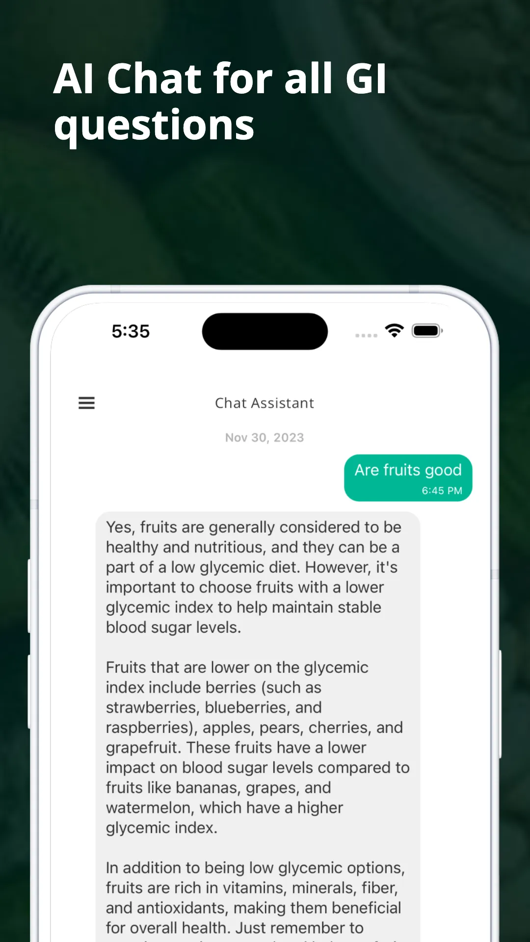 Glycemic Index & Load Recipes | Indus Appstore | Screenshot