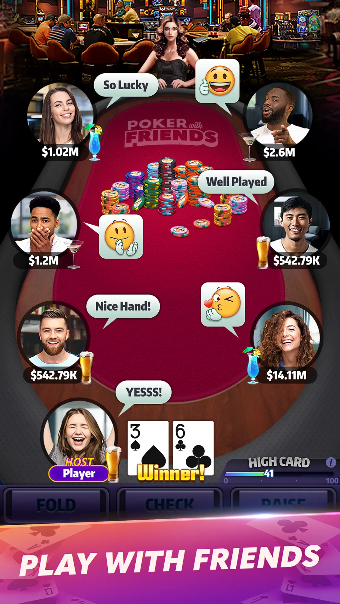 Mega Hit Poker: Texas Holdem | Indus Appstore | Screenshot