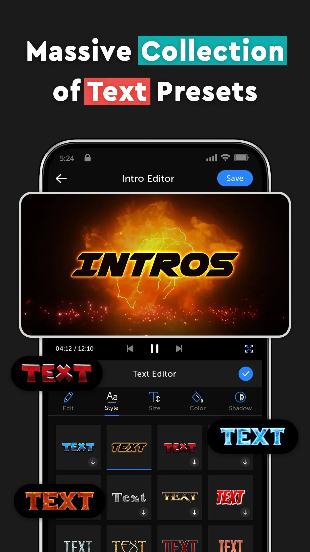 Intro Promo Video Maker Introz | Indus Appstore | Screenshot