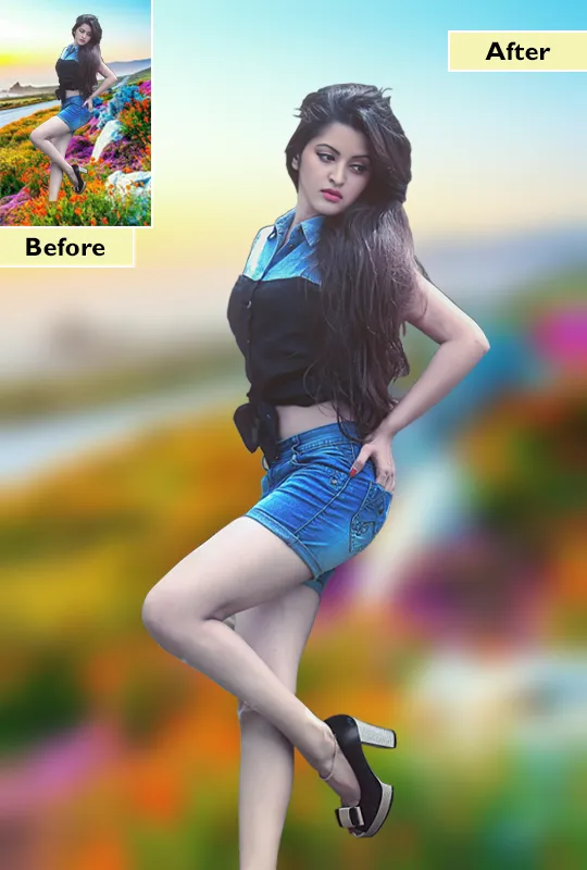 DSLR Camera : Auto Blur Effect | Indus Appstore | Screenshot