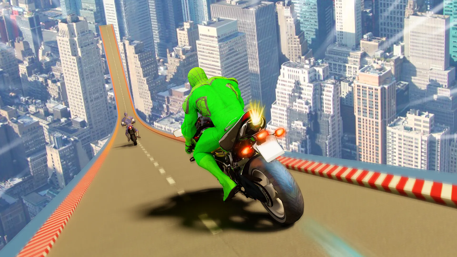 Superhero Bike StuntsMega Ramp | Indus Appstore | Screenshot