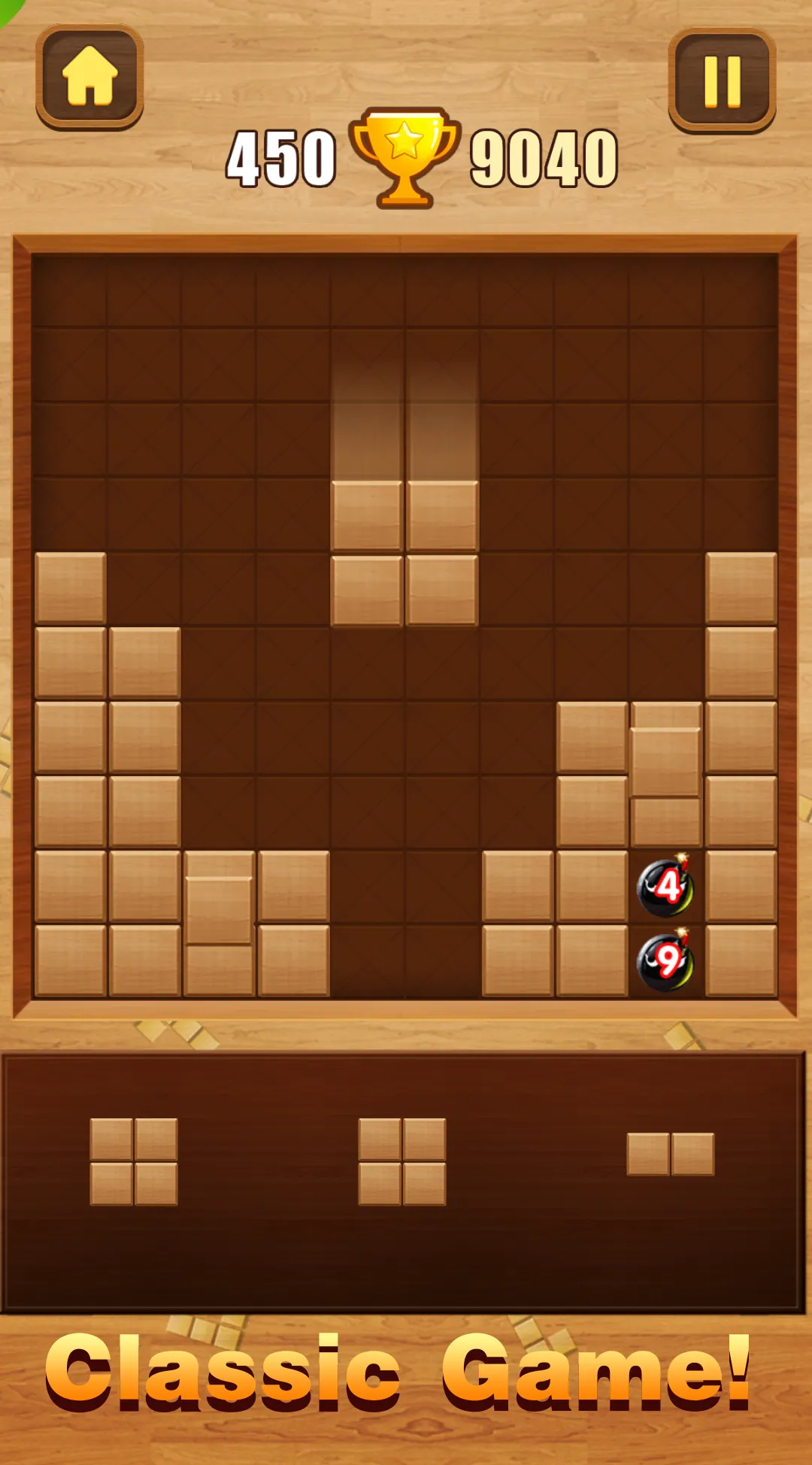 Wood Block Puzzle | Indus Appstore | Screenshot