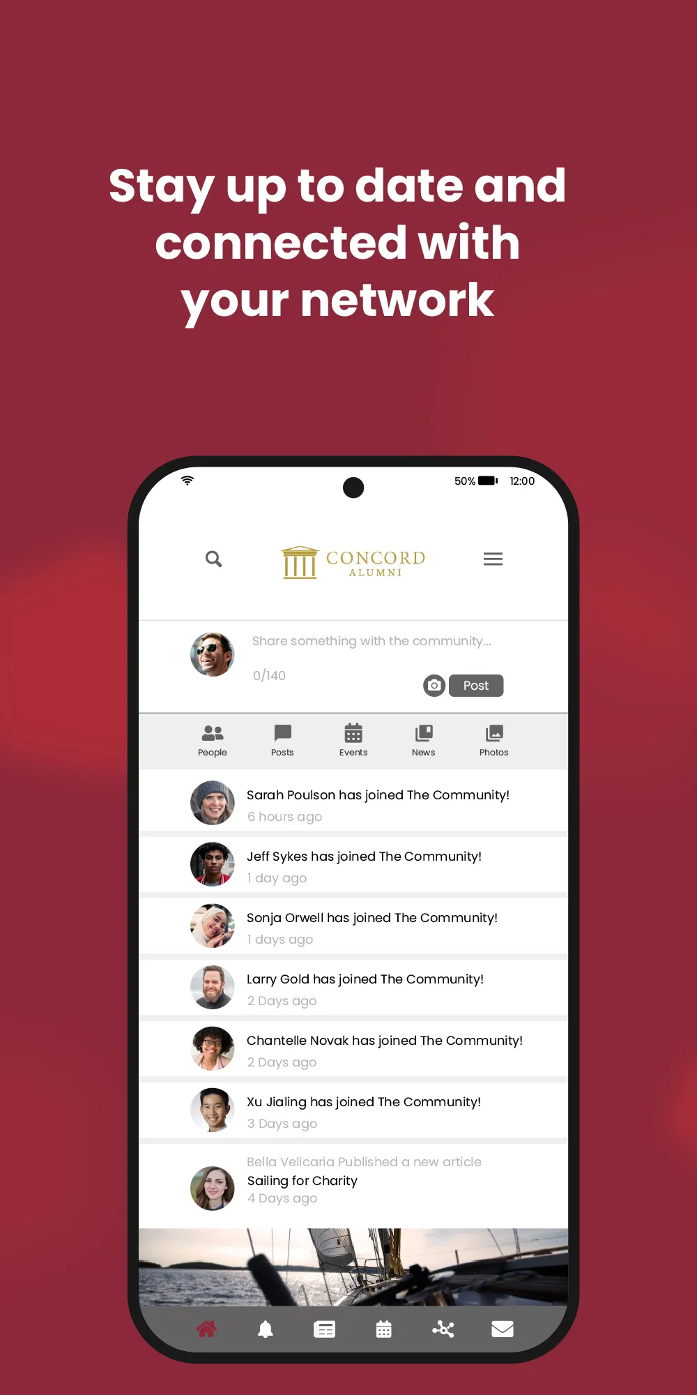 Concord College Alumni Network | Indus Appstore | Screenshot