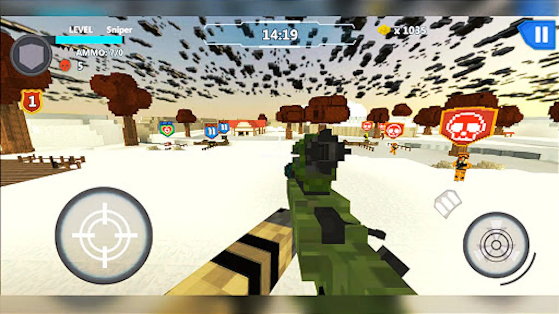 Cube Wars Battle Survival | Indus Appstore | Screenshot