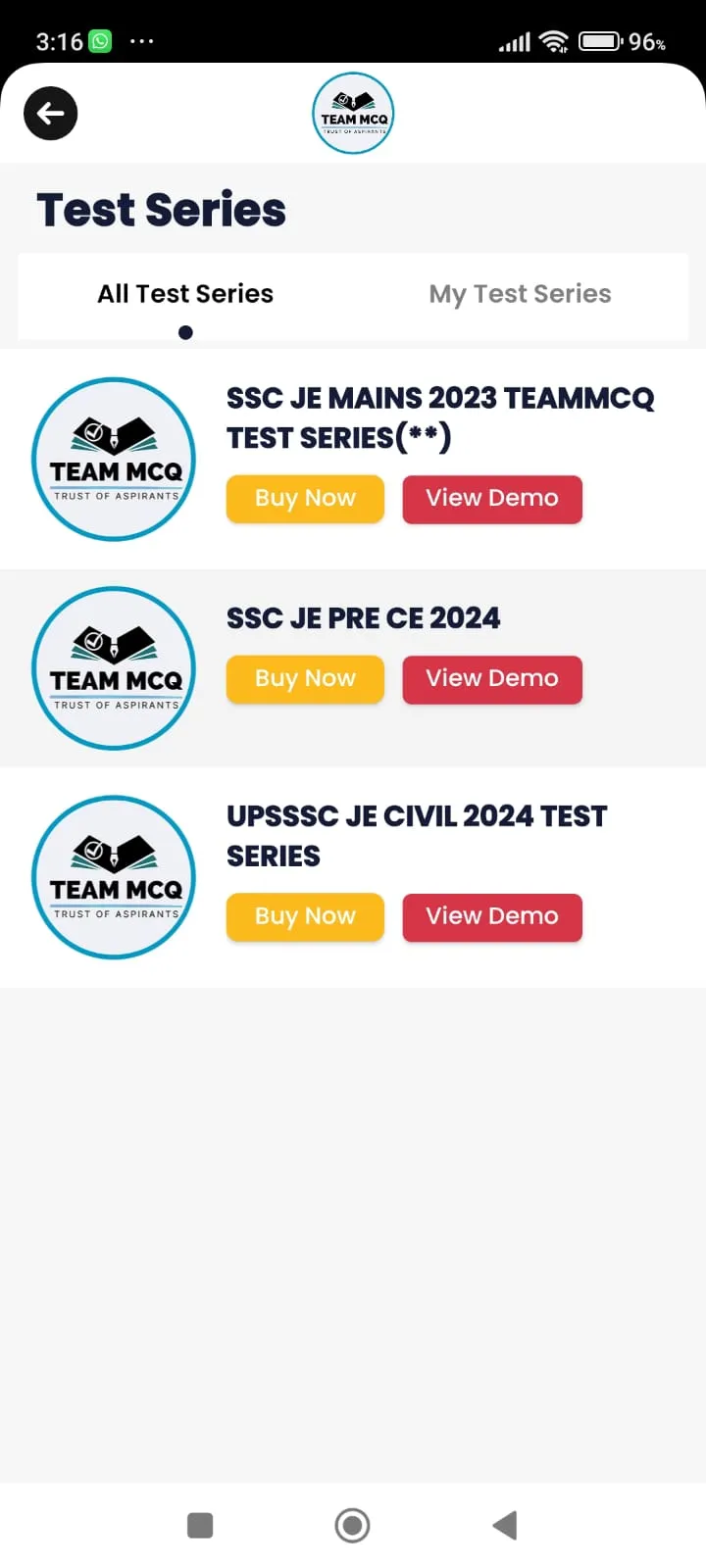 TeamMCQ: Learning & Predictor | Indus Appstore | Screenshot