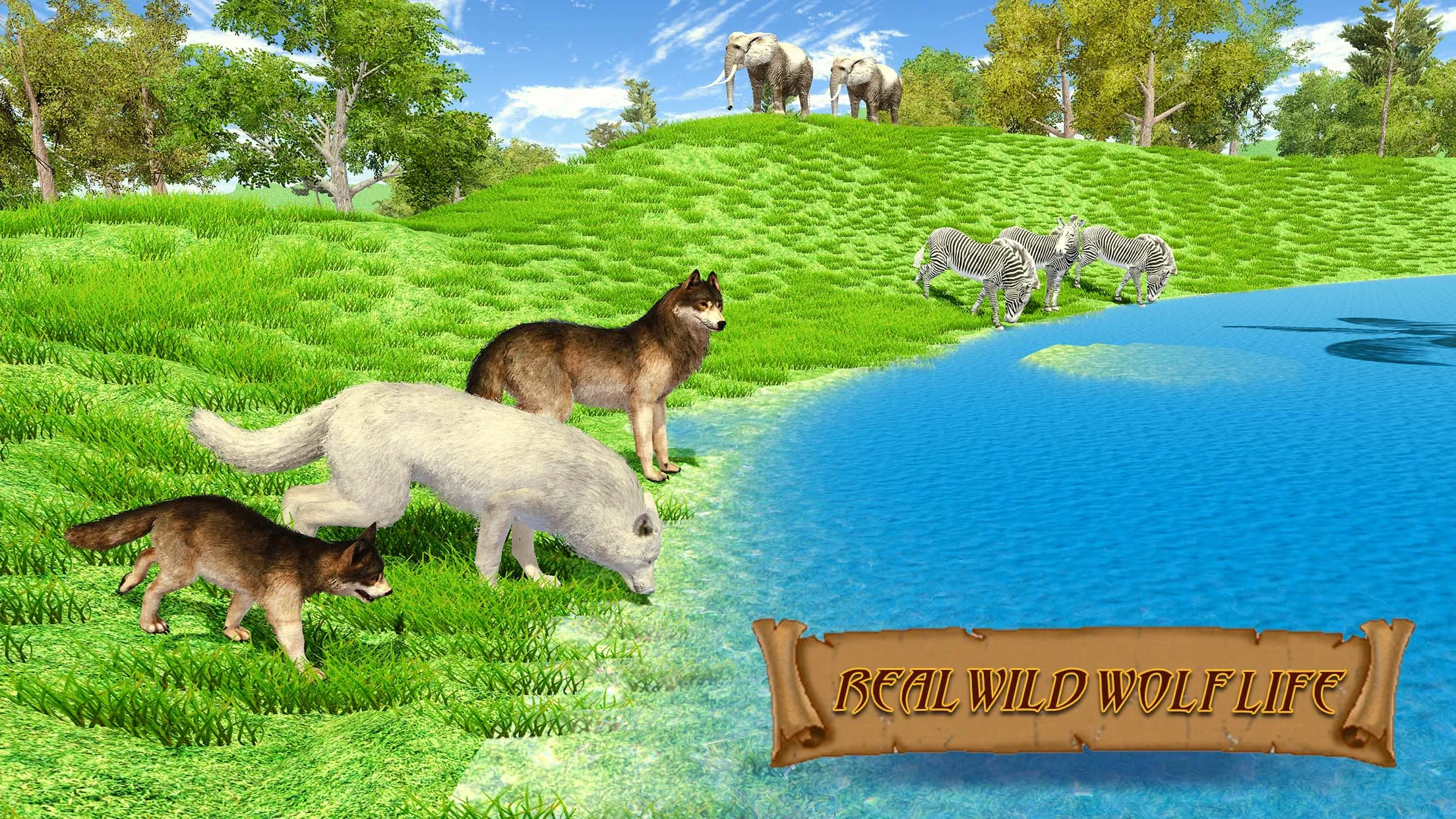 Wild Wolf Games Simulator 3D | Indus Appstore | Screenshot