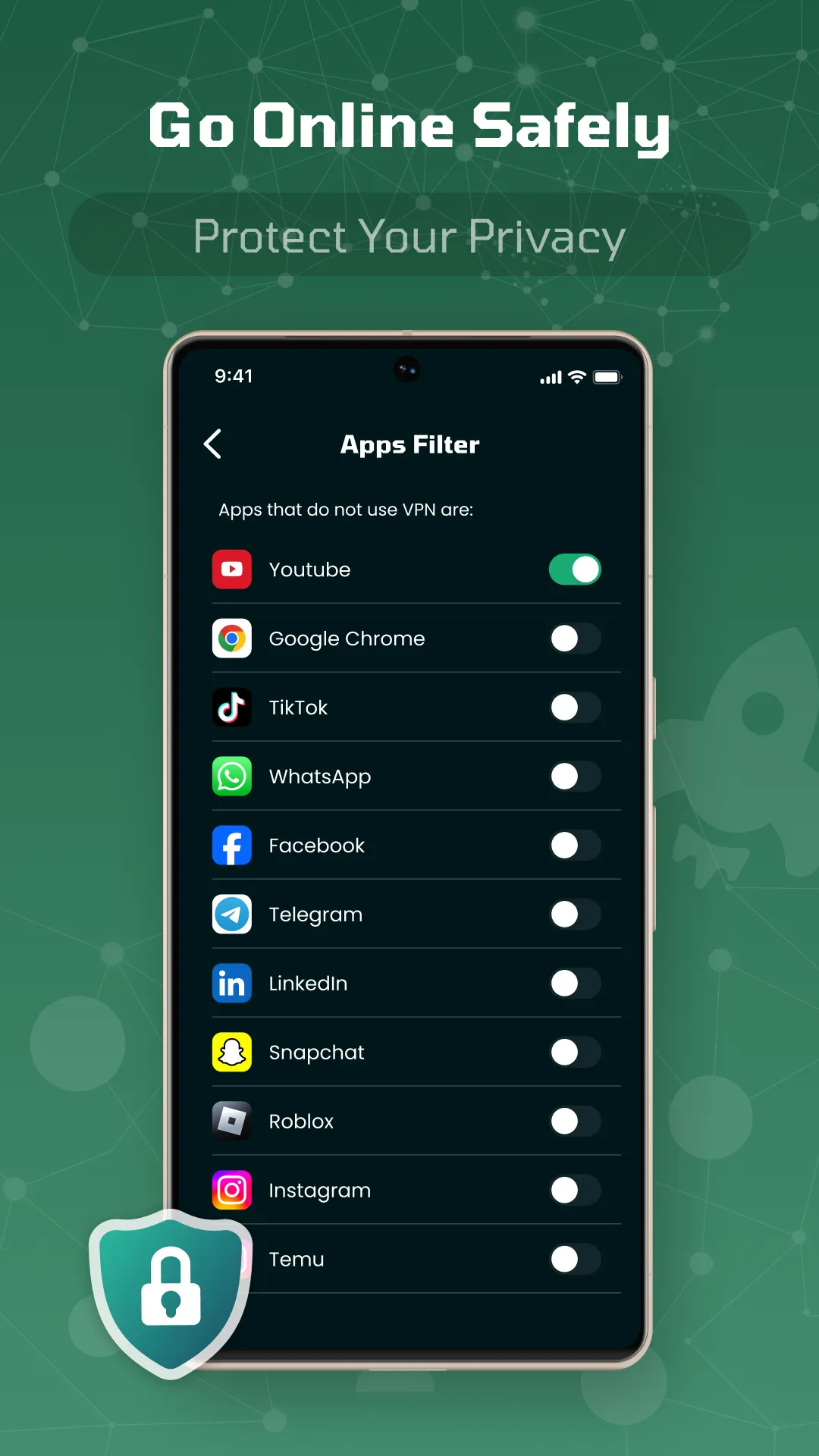 Skylock : Safe & Fast Proxy | Indus Appstore | Screenshot