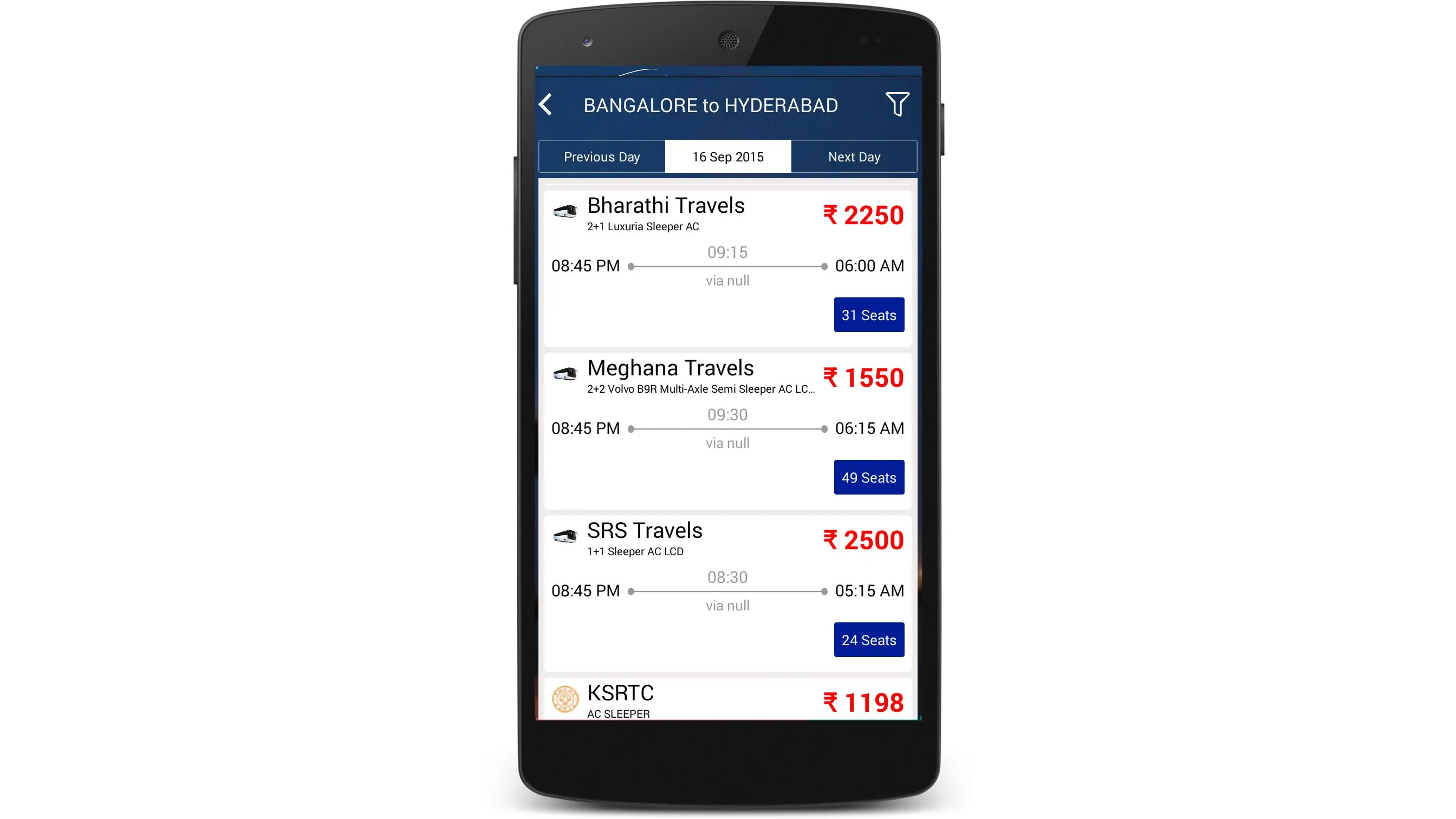 BusIndia.com - Official App | Indus Appstore | Screenshot