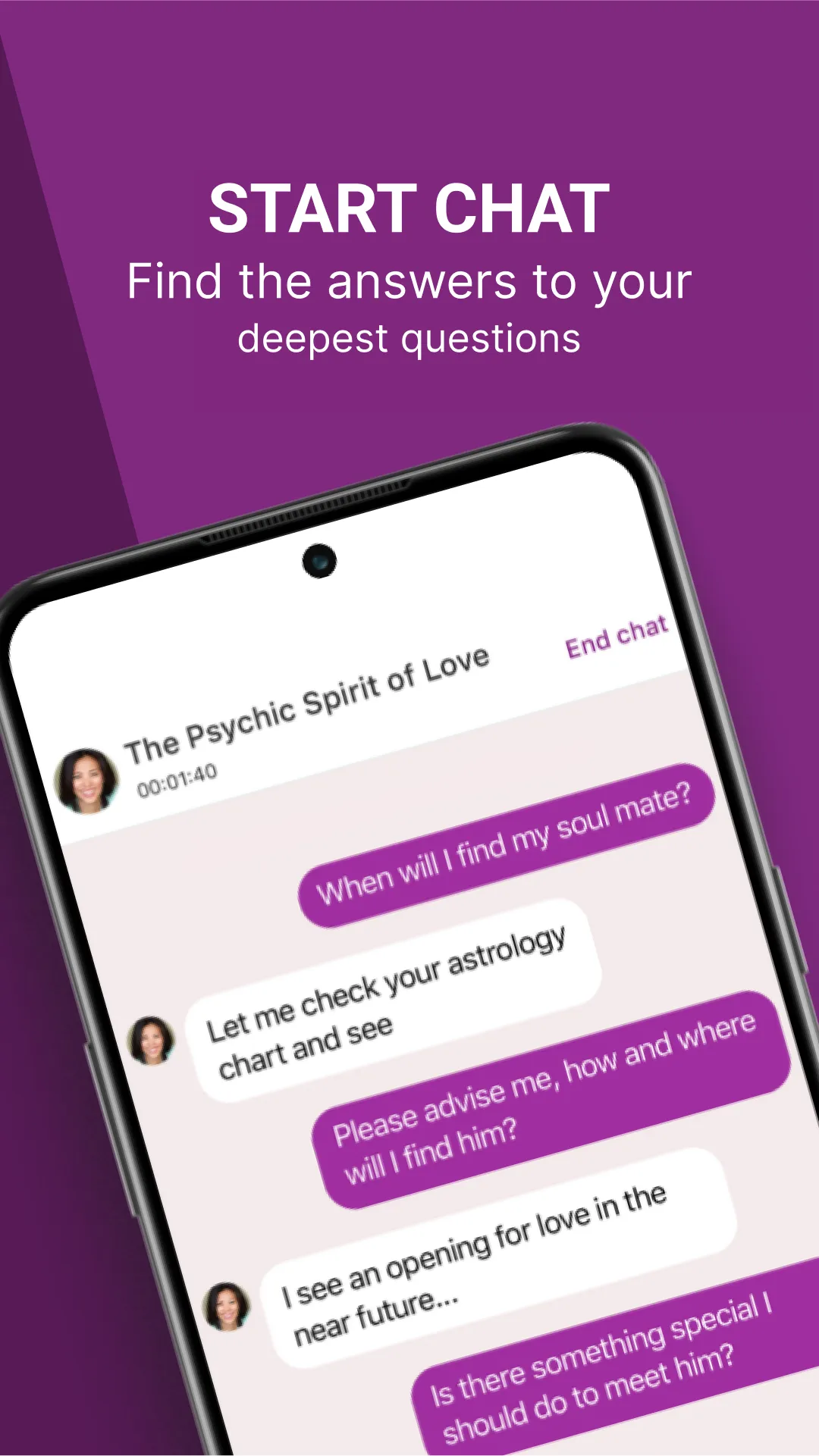 Kasamba Psychic Reading Chat | Indus Appstore | Screenshot