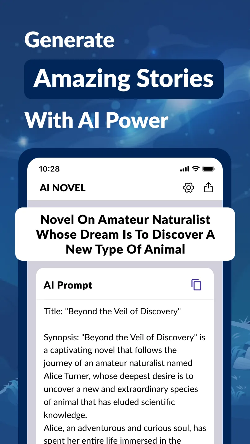 AI Novel Writer - Write Novels | Indus Appstore | Screenshot