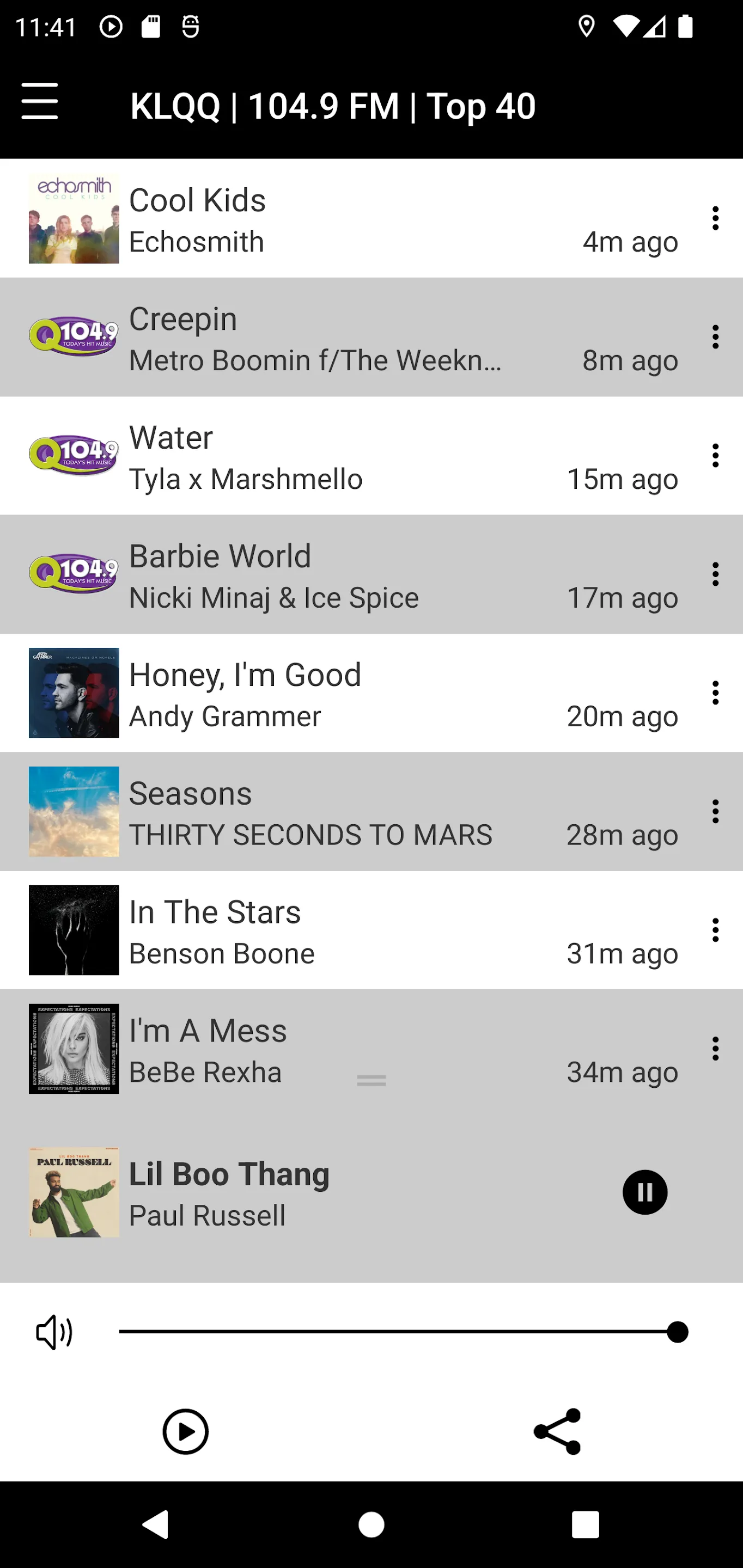 Q104.9 - Todays Hit Music | Indus Appstore | Screenshot