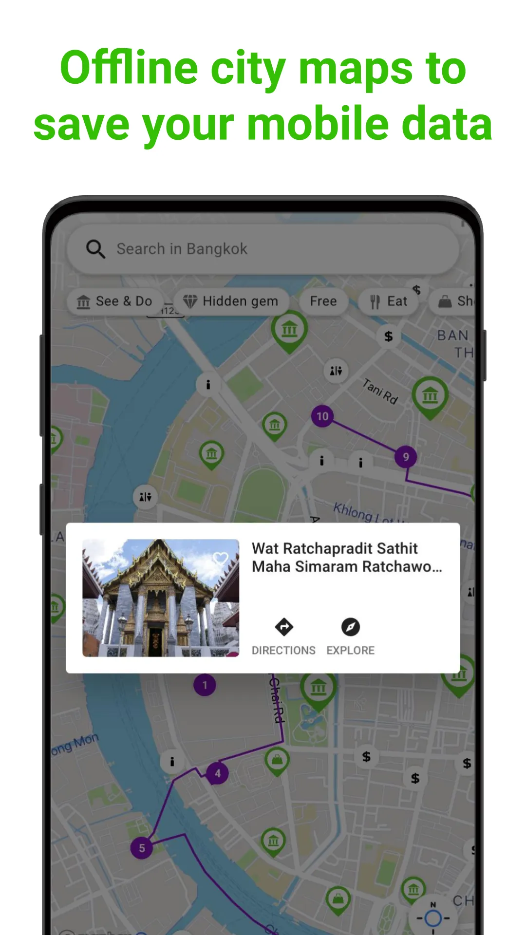 Bangkok Tour Guide:SmartGuide | Indus Appstore | Screenshot