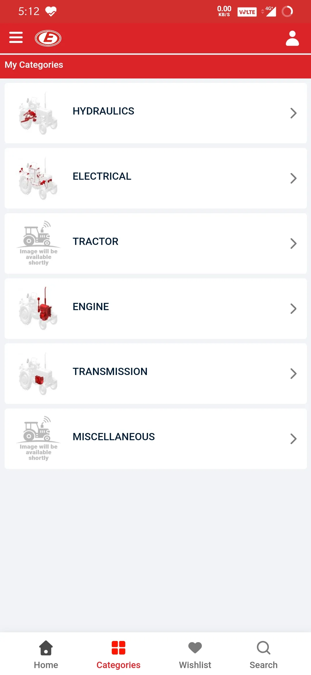 Eicher Tractors Genuine Parts | Indus Appstore | Screenshot