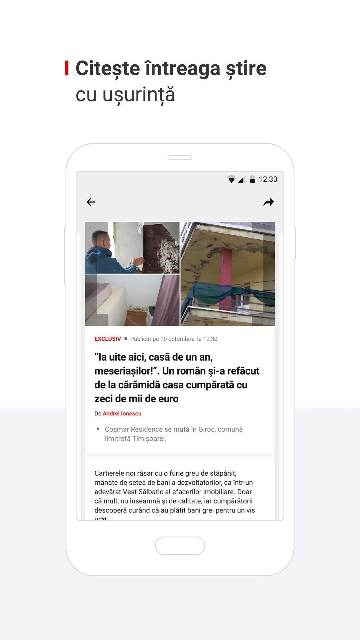 Observator News | Indus Appstore | Screenshot