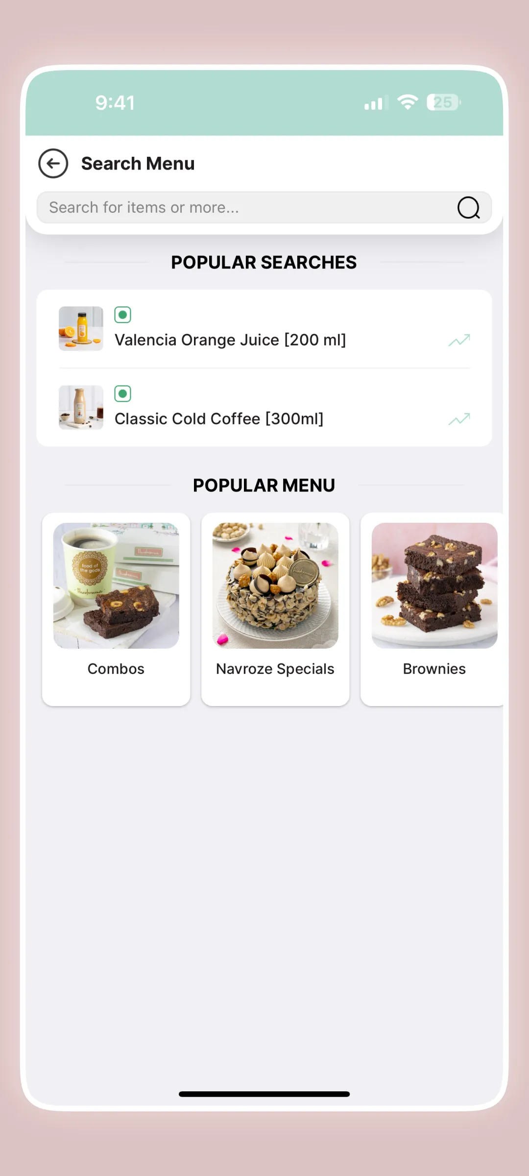 Theobroma: Order Cakes Online | Indus Appstore | Screenshot