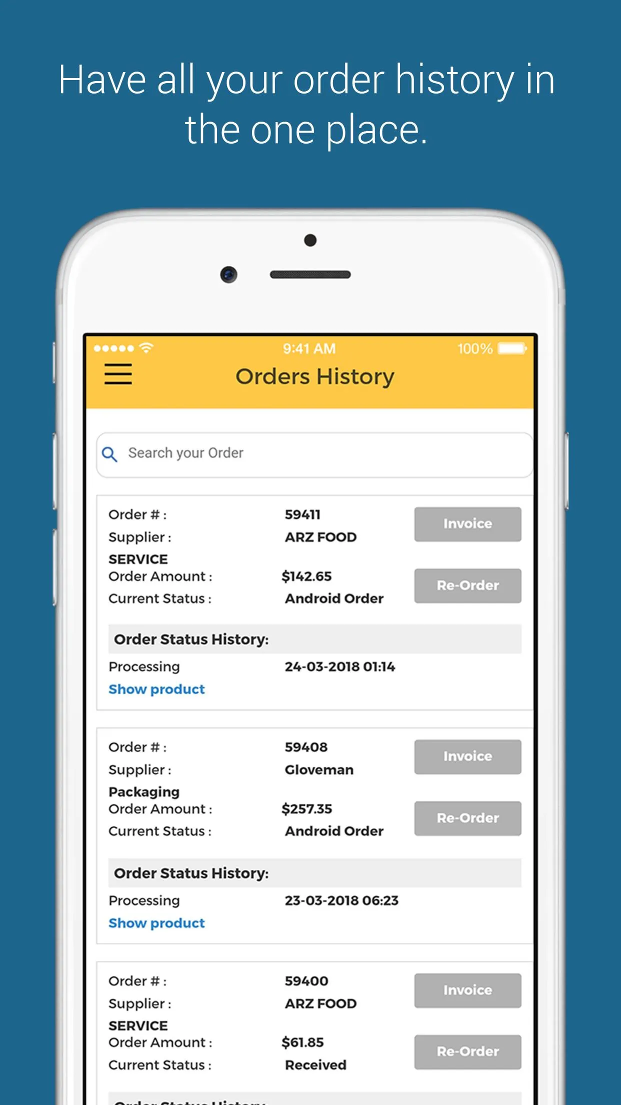 ONEzoo Ordering App | Indus Appstore | Screenshot