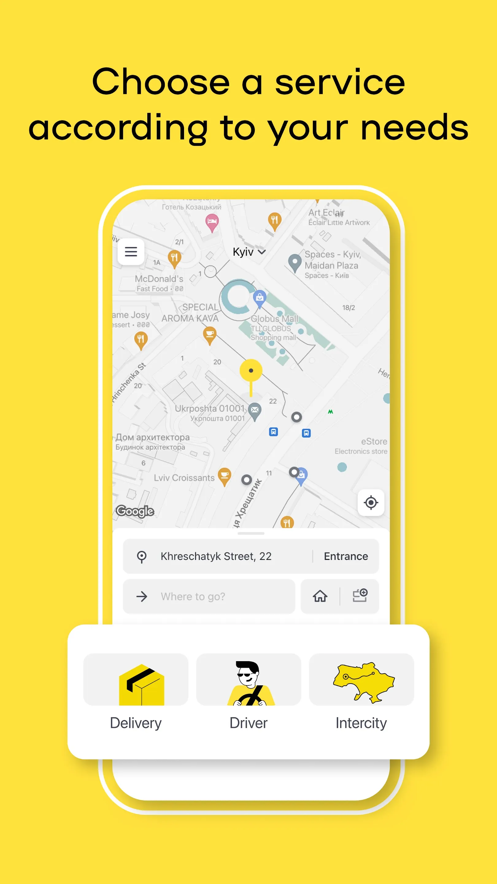 Uklon - More Than a Taxi | Indus Appstore | Screenshot