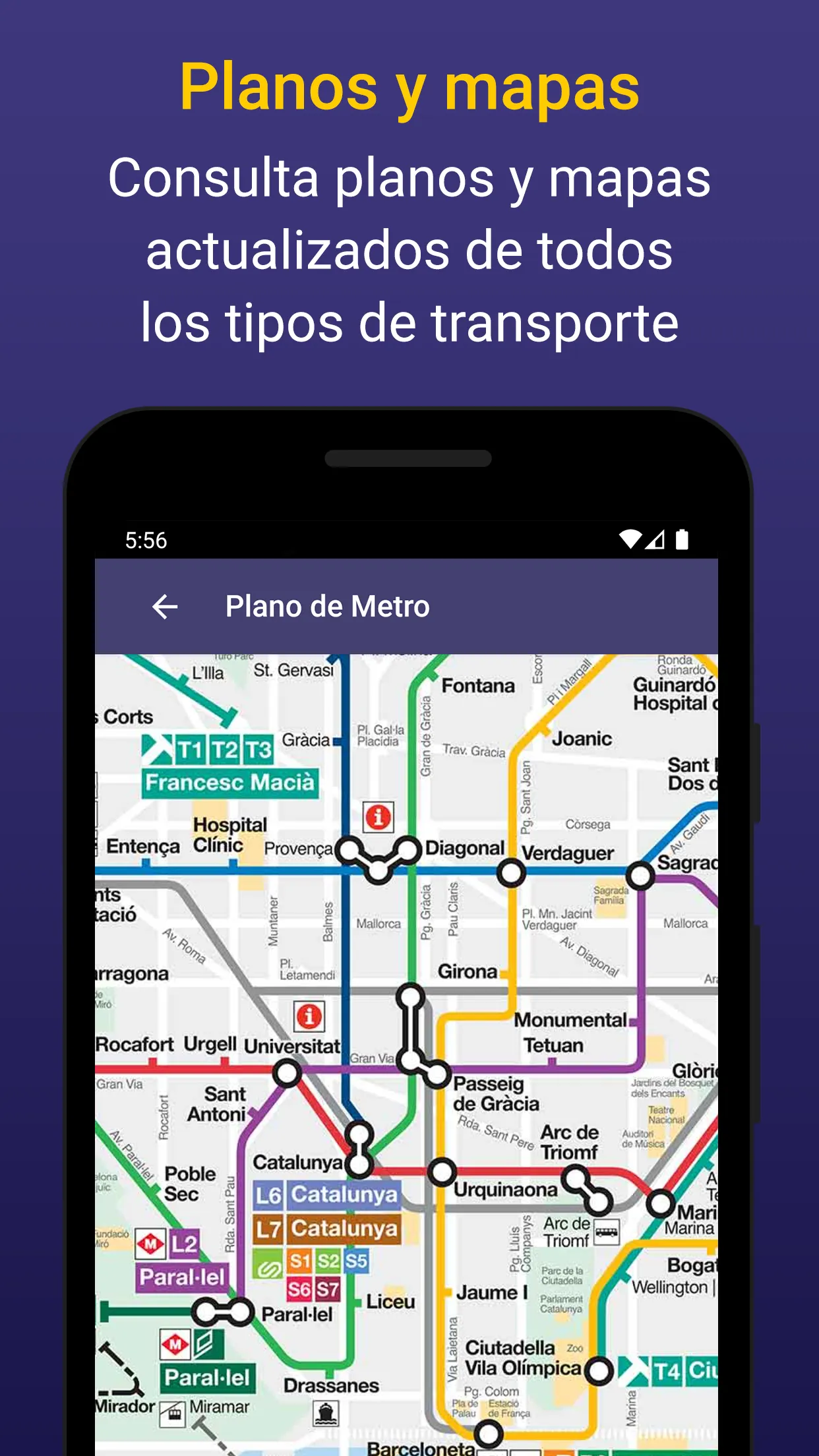 Barcelona Transporte Bus Metro | Indus Appstore | Screenshot