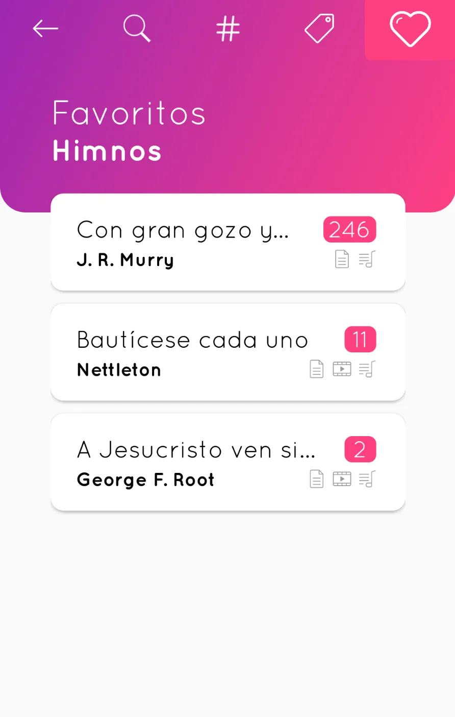 Himnario MMM | Indus Appstore | Screenshot