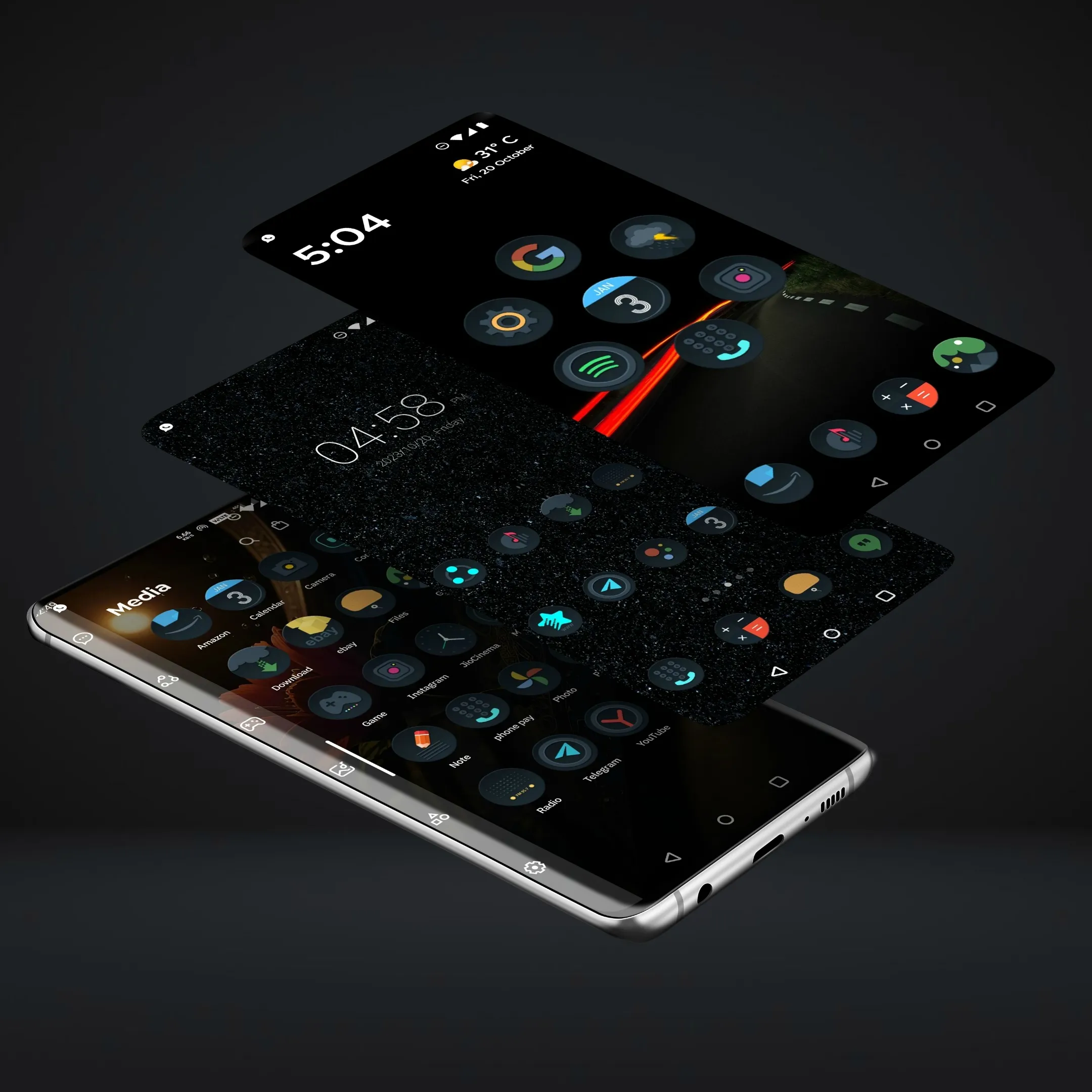 Dark Icon Pack | Indus Appstore | Screenshot