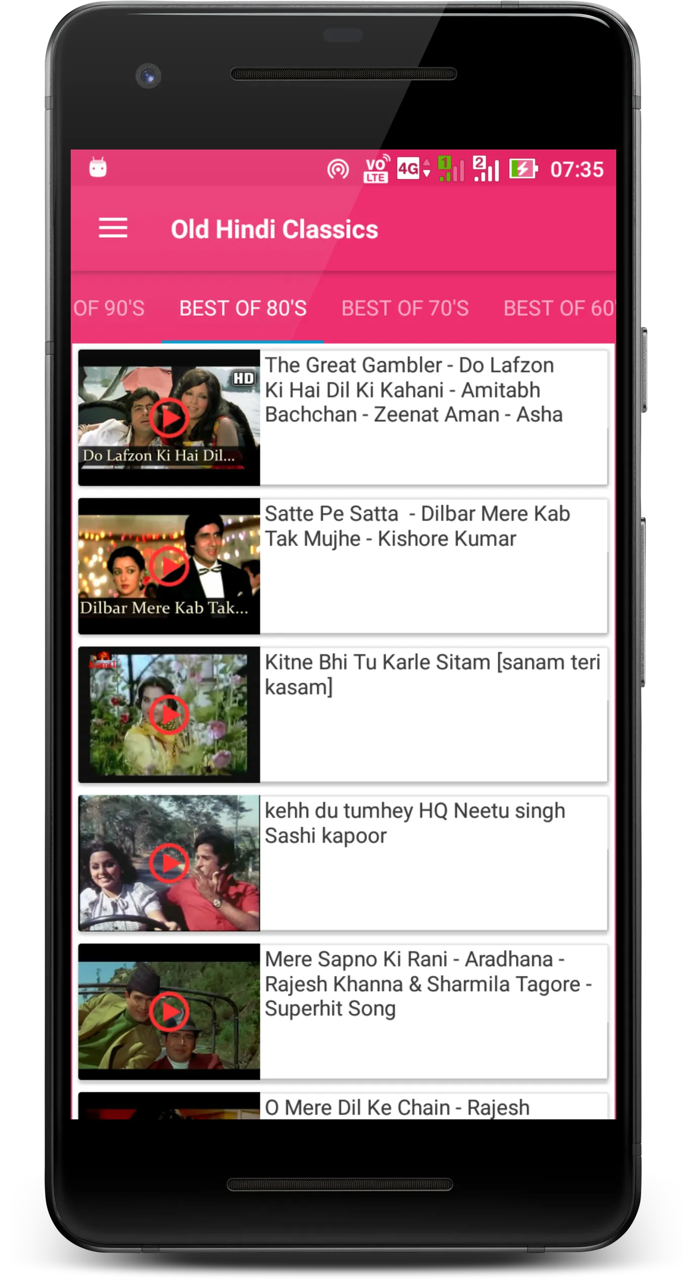 Hindi Old Classic Songs | Indus Appstore | Screenshot