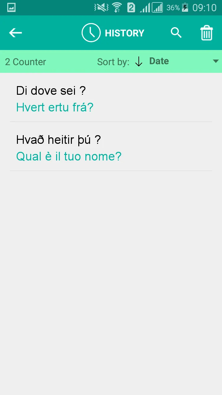 Icelandic Italian Translator | Indus Appstore | Screenshot