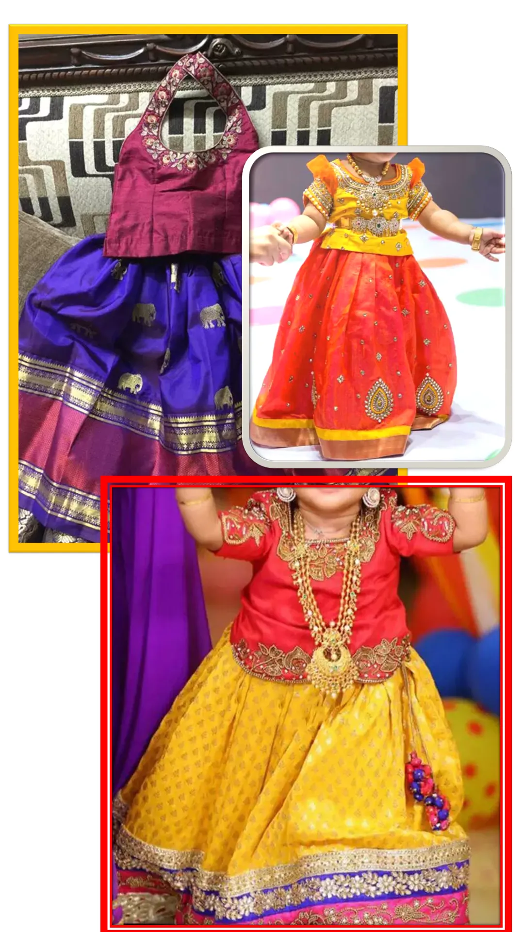 3000+ Baby Lehenga Designs | Indus Appstore | Screenshot