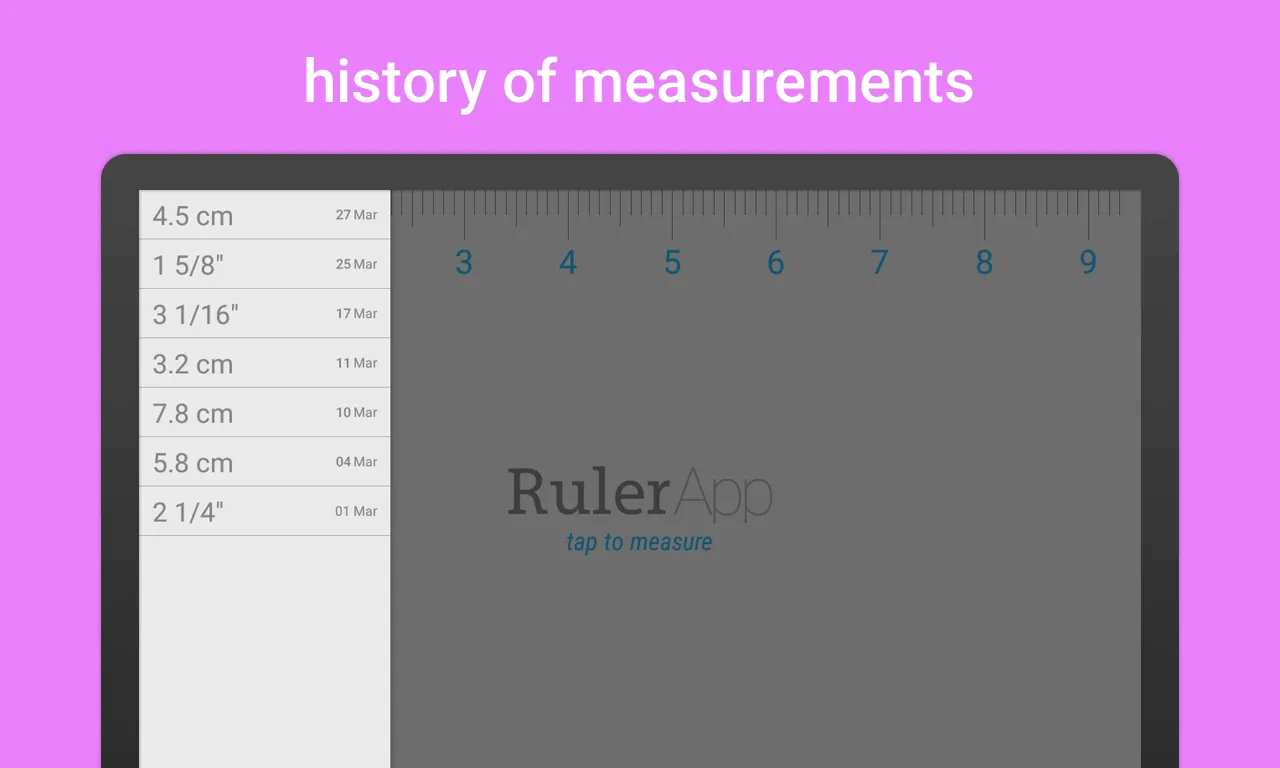 Ruler App: Measure centimeters | Indus Appstore | Screenshot