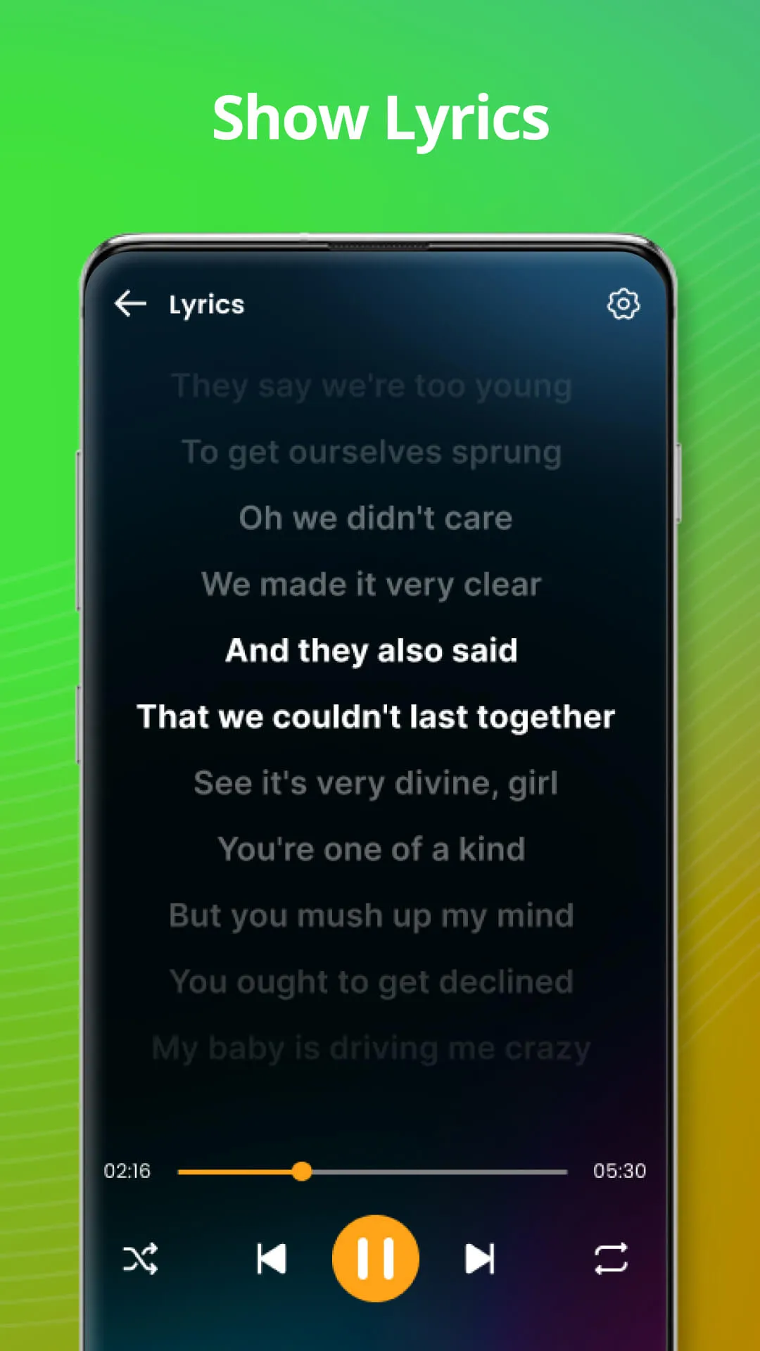 Music player | Indus Appstore | Screenshot